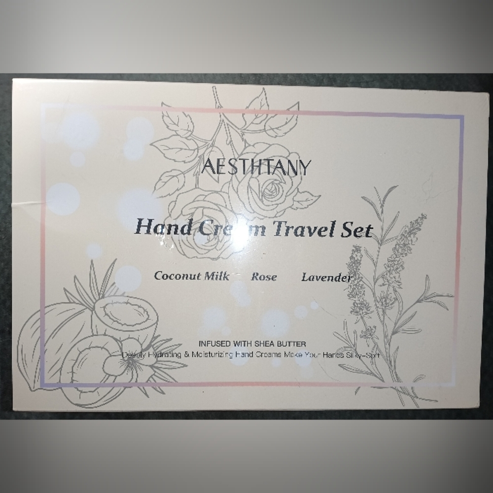 Cream Hand & Foot Care Set